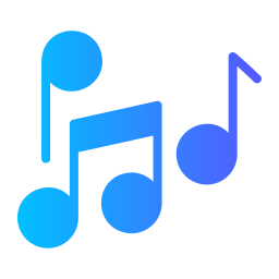Musical notes icon