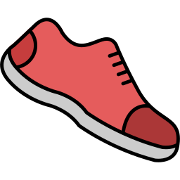 Running shoes icon