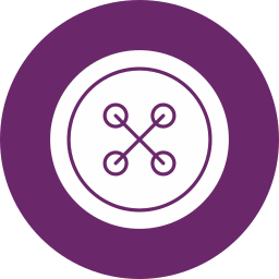 cloth button icon