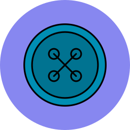 cloth button icon