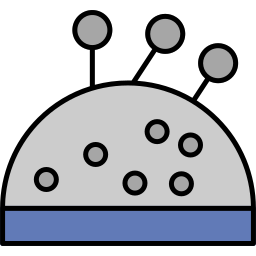 Pin cushion icon