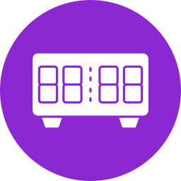 Digital clock icon