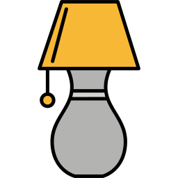 Table lamp icon