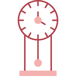 horloge vintage Icône