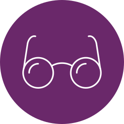 Eyeglasses icon