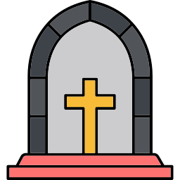 ventana de la iglesia icono