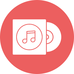 música cd icono