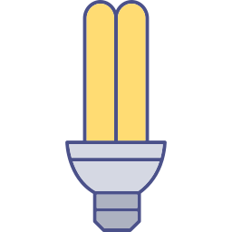 energiebesparend licht icoon