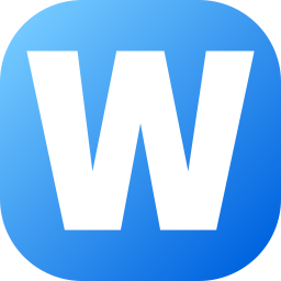 Letter w icon