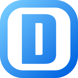 文字d icon