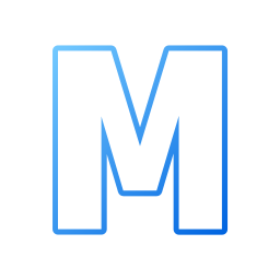 Letter m icon