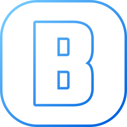 文字b icon