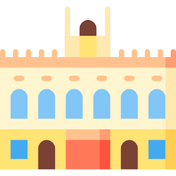 palácio real Ícone