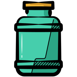 Gas cylinder icon