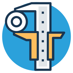 Vernier caliper icon