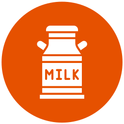 réservoir à lait Icône