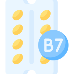 vitamine b7 Icône