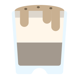 latte macchiato icona
