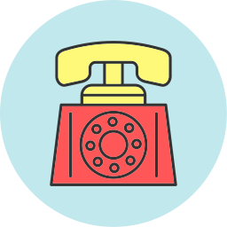 Old phone icon