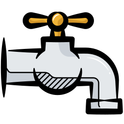 grifo de agua icono