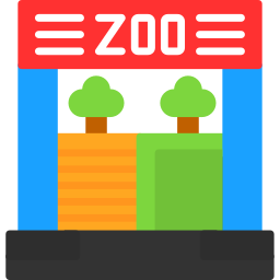 jardim zoológico Ícone