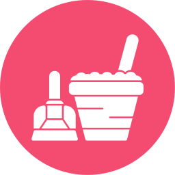 Cleaning tool icon