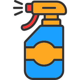 Cleaning spray icon