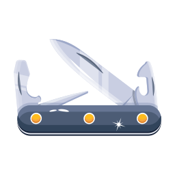 Pocket knife icon