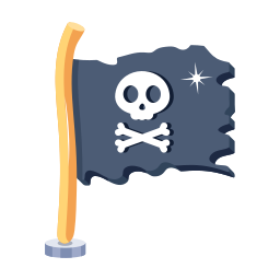 drapeau pirate Icône