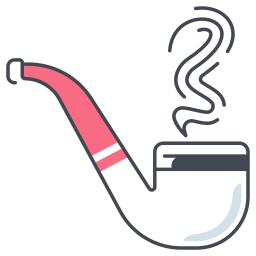 Smoking pipe icon