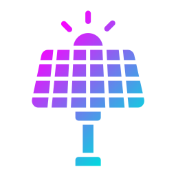 Solar panel icon