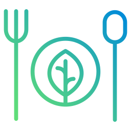 ekologiczne jedzenie ikona