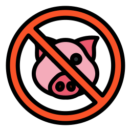 No pork icon