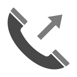 Outgoing call icon