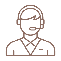 Call center agent icon