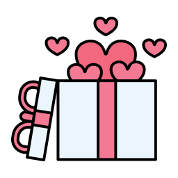 Gift box icon