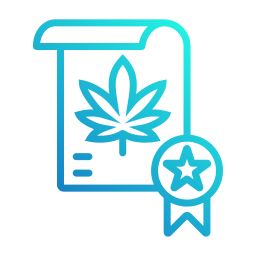 Cannabis law icon