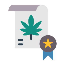 ley de cannabis icono