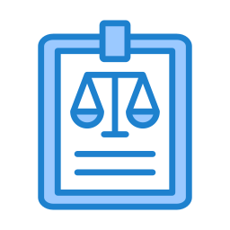 Legal document icon