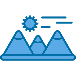 montanhas Ícone