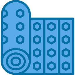 Sleeping mat icon
