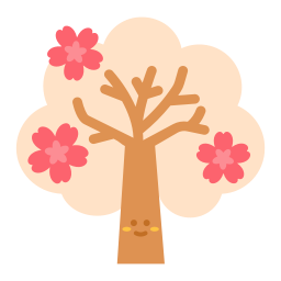 Cherry tree icon