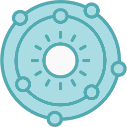 sistema solar Ícone