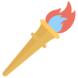 olympische flamme icon