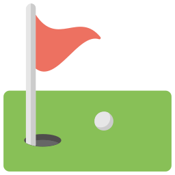 campo de golf icono