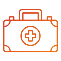 First aid kit icon