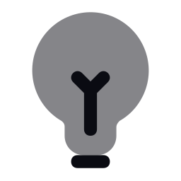 Light bulb आइकन