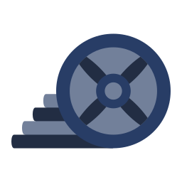 Weight plates icon