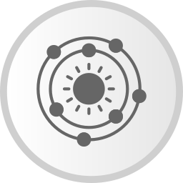 sistema solar icono