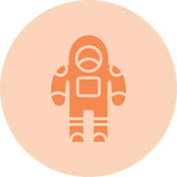 Space suit icon